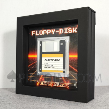 Floppy Disk Coloured Version - TechStalgic 2$ 2oz Niue 2024
