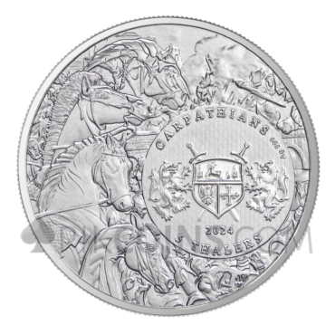 Four Horsemen of Apocalypse - Red Horse 1oz silver 2024