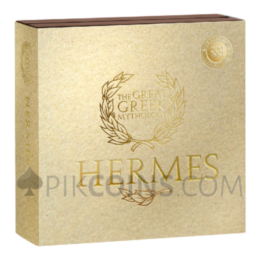 Hermes - Great Greek Mythology 3000 Francs CFA 3oz Cameroon 2024