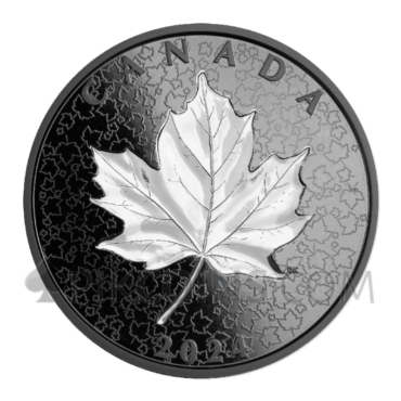 Maple Leaves In Motion 50$ 5oz Canada 2024