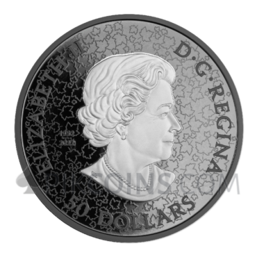 Maple Leaves In Motion 50$ 5oz Canada 2024