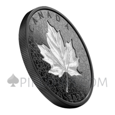 Maple Leaves In Motion 50$ 5oz Canada 2024
