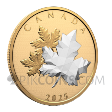 Maple Leaves In Motion 5oz 50$ Canada 2025
