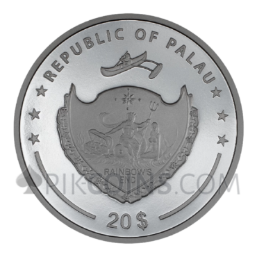 Out Of The Dark 20$ 3oz Palau 2024