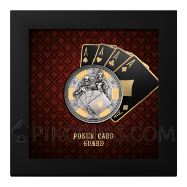 Poker Card Guard 5$ 1oz Palau 2024