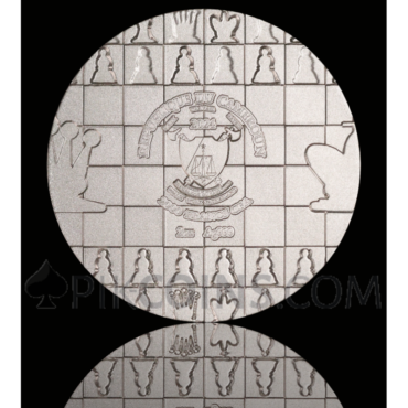 Silver Version - International Chess 2000 Francs CFA 2oz Cameroon 2024