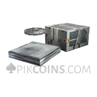 UFO MP-1766 - First Flying Coin 1766 Francs CFA 7oz Republic of Cameroon 2024