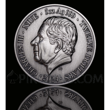 Aries - Glow in the Dark 12$ 5oz Niue 2024