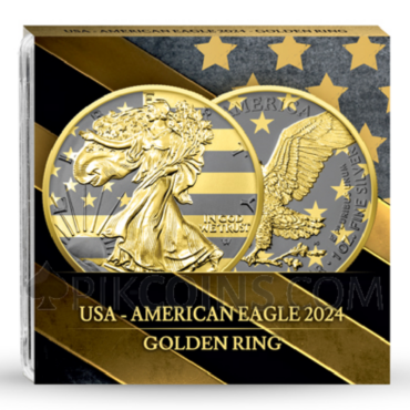 American Eagle - Golden Ring 1$ 1oz USA 2024