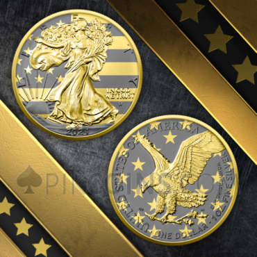 American Eagle - Golden Ring 1$ 1oz USA 2024