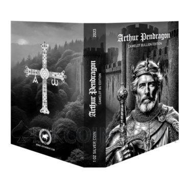 Arthur Pendragon - Camelot Special Blister pack 2$ 1oz Niue 2023