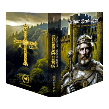 Arthur Pendragon - Camelot Multimetal 2$ 1oz Niue 2023