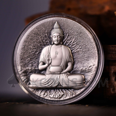 The Buddha - Creator of Buddhism 2000 Francs CFA 2oz Gabon 2025