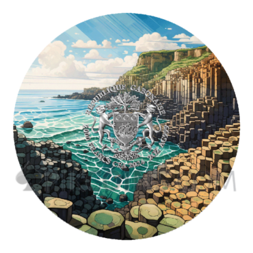 Giant Causeway 2000 Francs CFA 2oz Gabon 2024
