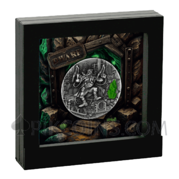 Dwarf - Glow In the Dark 5$ 2oz Niue 2023