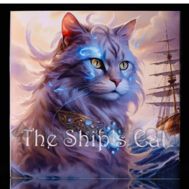 The Ship's Cat - Glow in the Dark 2000 Francs CFA 2oz Gabon 2025