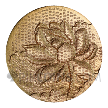 Guan Yin Thousand-armed Thousand-eyed Bodhisattva - Gold Plated 2000 Francs CFA 2oz Gabon 2025