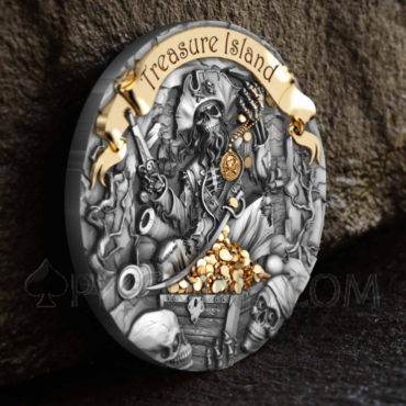 Treasure Island 2000 Francs CFA 2oz Cameroon 2024