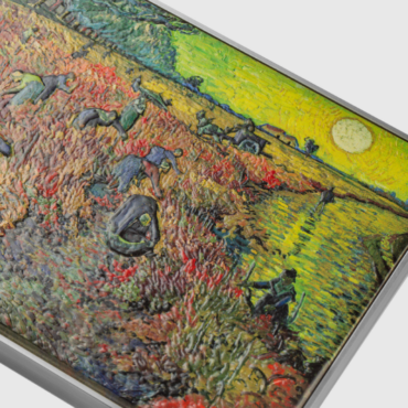 The Red Vineyard - Van Gogh Tri-Metal 10000 Francs CFA Chad 2024