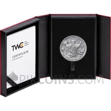 The Seven Days Of Creation - Bible Stories 2000 Francs CFA 2oz Republic of Cameroon 2024