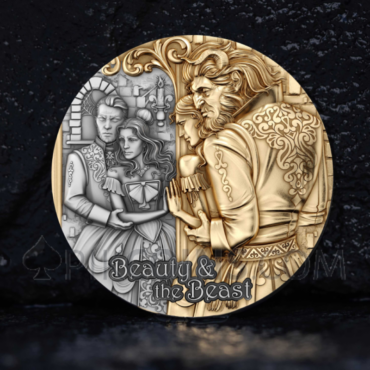 Beauty and the Beast 2000 Francs CFA 2oz Cameroon 2024