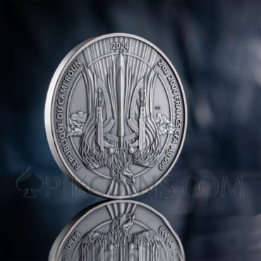 Army Of Drones - Guardians Of Freedom 2000 Francs CFA 2oz Republic of Cameroon 2024