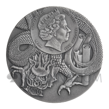 Bao Zheng - Chinese Heroes 5$ 2oz Niue 2022