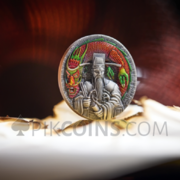 Bao Zheng - Chinese Heroes 5$ 2oz Niue 2022