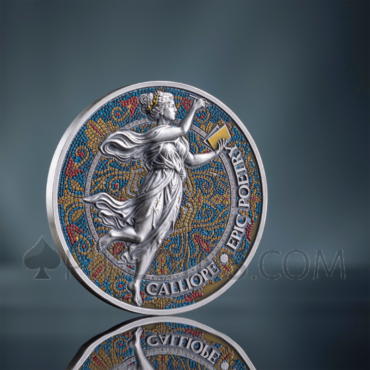 Calliope - The Nine Muses 2000 Francs CFA 2oz Republic of Cameroon 2024