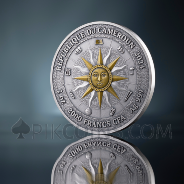 Calliope - The Nine Muses 2000 Francs CFA 2oz Republic of Cameroon 2024