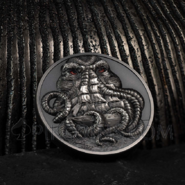 Cthulhu Mythos - H.P. Lovecraft 20$ 3oz Palau 2022