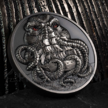 Cthulhu Mythos - H.P. Lovecraft 20$ 3oz Palau 2022
