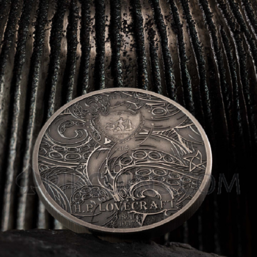 Cthulhu Mythos - H.P. Lovecraft 20$ 3oz Palau 2022