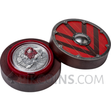 Erik The Red - The Way to Valhalla 2000 Francs CFA 2oz Republic of Cameroon 2024