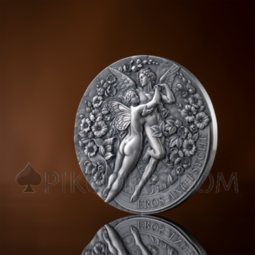 Eros And Psyche - Celestial Beauty 2000 Francs CFA 2oz Republic of Cameroon 2024