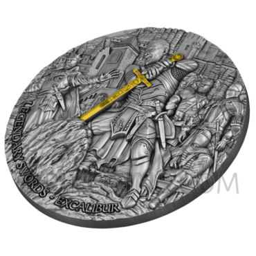 Excalibur - Legendary Swords 5$ 2oz Niue 2024