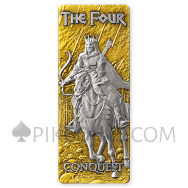 Four Horsemen Of The Apocalypse 5$ Set 4x1oz Barbados 2024