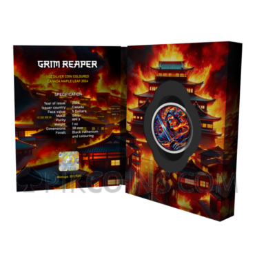 Grim Reaper Samurai - Grim Reaper 5$ 1oz Canada 2024