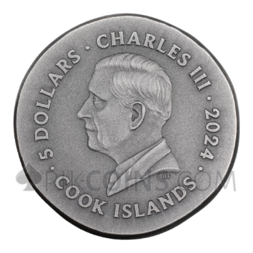 Gryphon - Numismatic Icons 5$ 1oz Cook Islands 2024