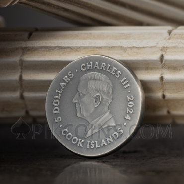 Gryphon - Numismatic Icons 5$ 1oz Cook Islands 2024