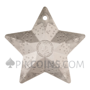 Starry Sky - Holiday Ornaments 5$ 1oz Cook Islands 2024
