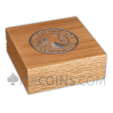Jaguar - Colours of Wildlife 5$ 3oz Barbados 2024
