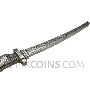 The Katana 10000 Francs CFA 2oz Chad 2024