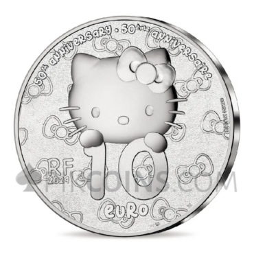Hello Kitty Japan Proof 10€ 22.2g France 2024