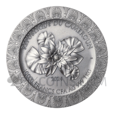 Leda And The Swan - Celestial Beauty 10000 Francs CFA 1kg Republic of Cameroon 2024