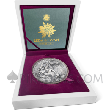 Leda And The Swan - Celestial Beauty 10000 Francs CFA 1kg Republic of Cameroon 2024