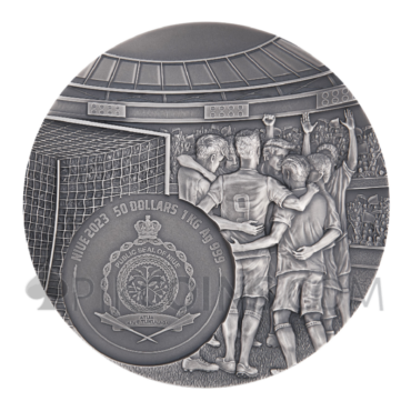 Robert Lewandowski - The Winner 50$ 1kg Niue 2023