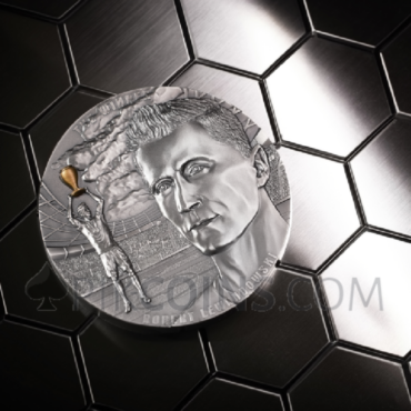 Robert Lewandowski - The Winner 50$ 1kg Niue 2023