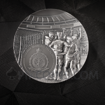 Robert Lewandowski - The Winner 50$ 1kg Niue 2023