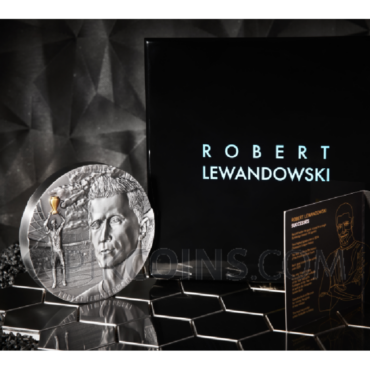 Robert Lewandowski - The Winner 50$ 1kg Niue 2023